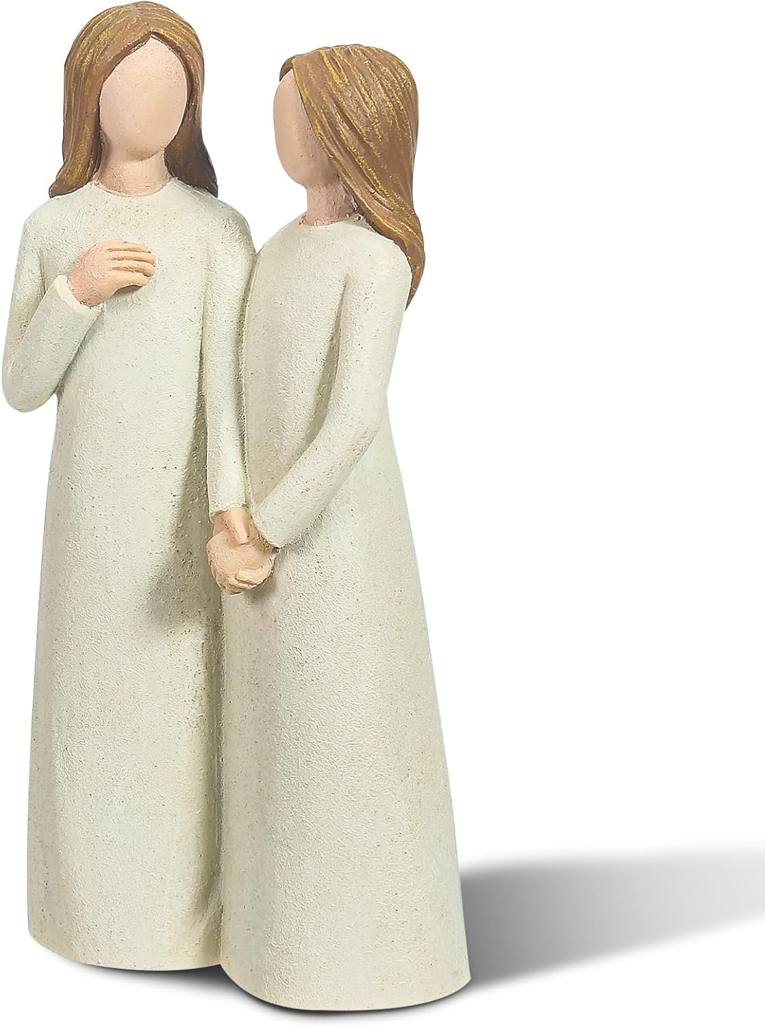 Gifts for Mom from Adult Daughter, Sculpted Hand-Painted Statues Mother in Law Gifts for Mother’s Day Anniversary Birthday Christmas